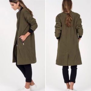 👻Sale🎃 J.O.A Long Bomber Jacket